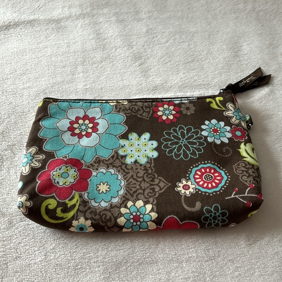 thirty-one Mini Zipper Pouch - Floral Fanfare - Picture 1 of 7